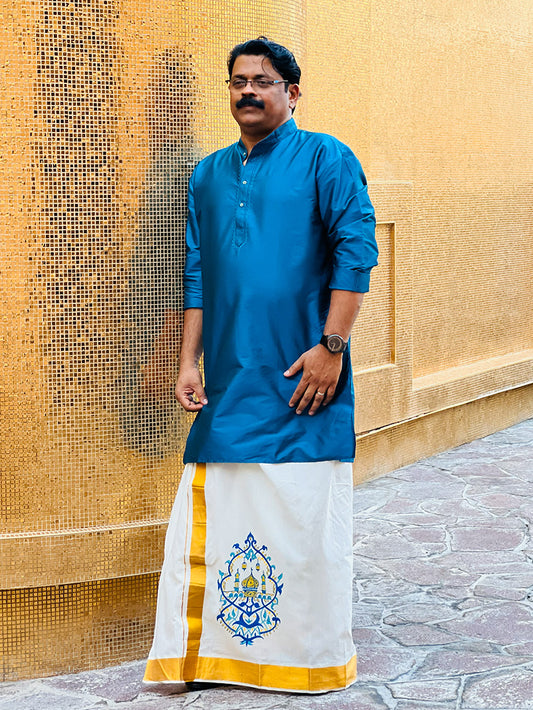 Arabic Art 1 - Handpainted Dhoti