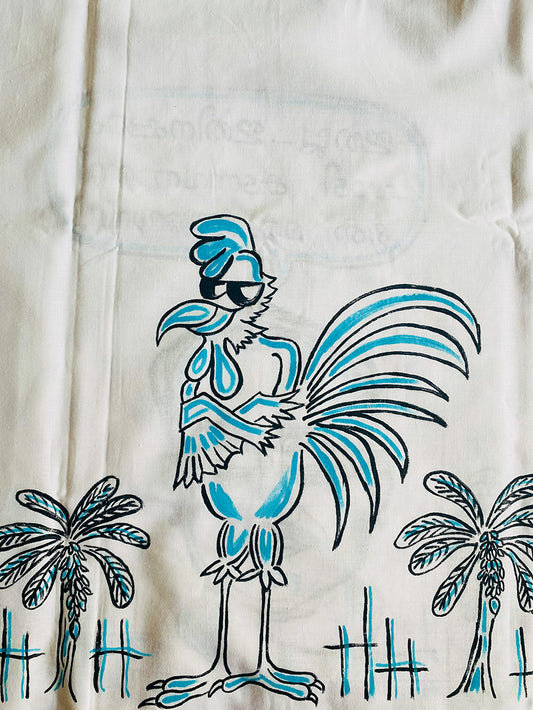 Dialogue Box 11 - Handpainted Dhoti