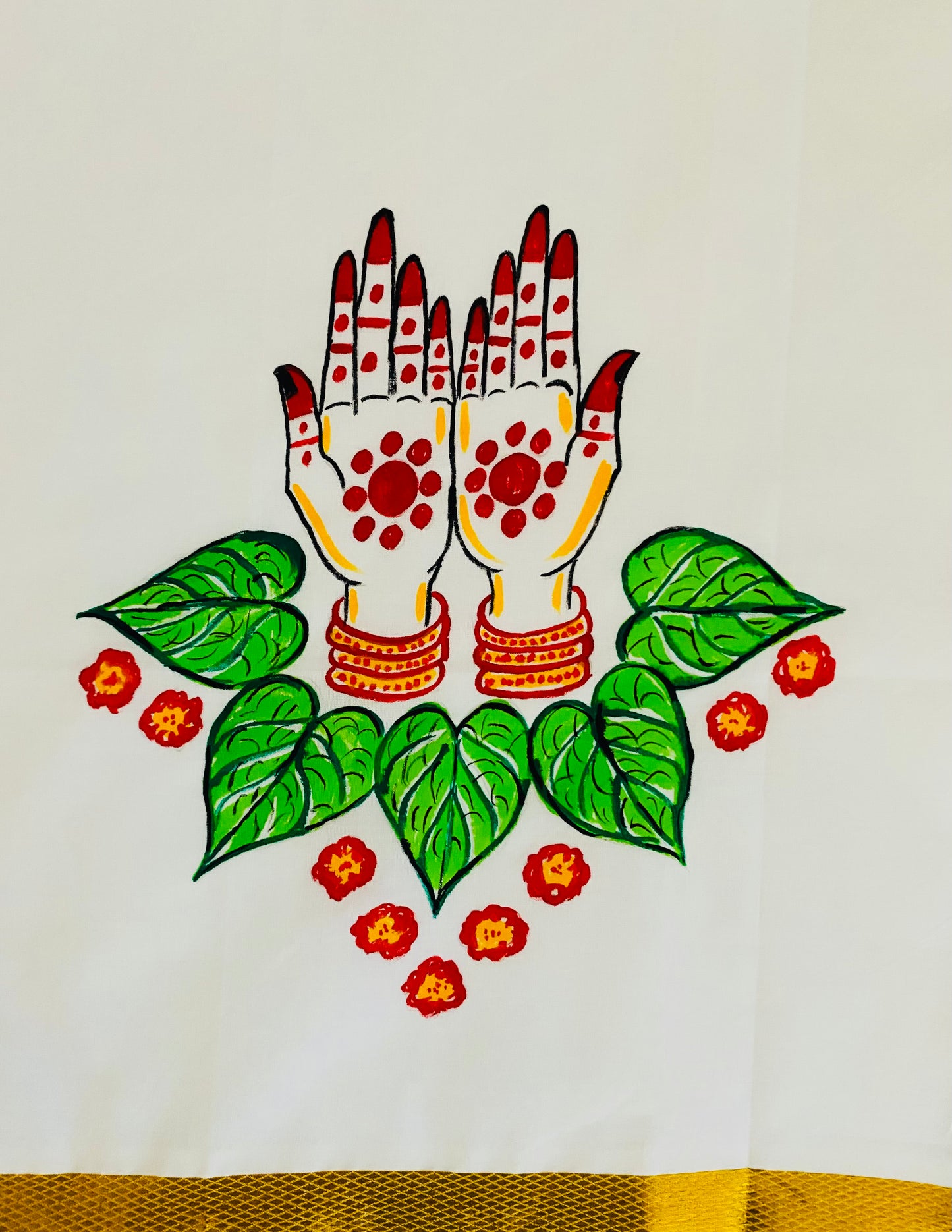 Mehendi Portrait series - 2