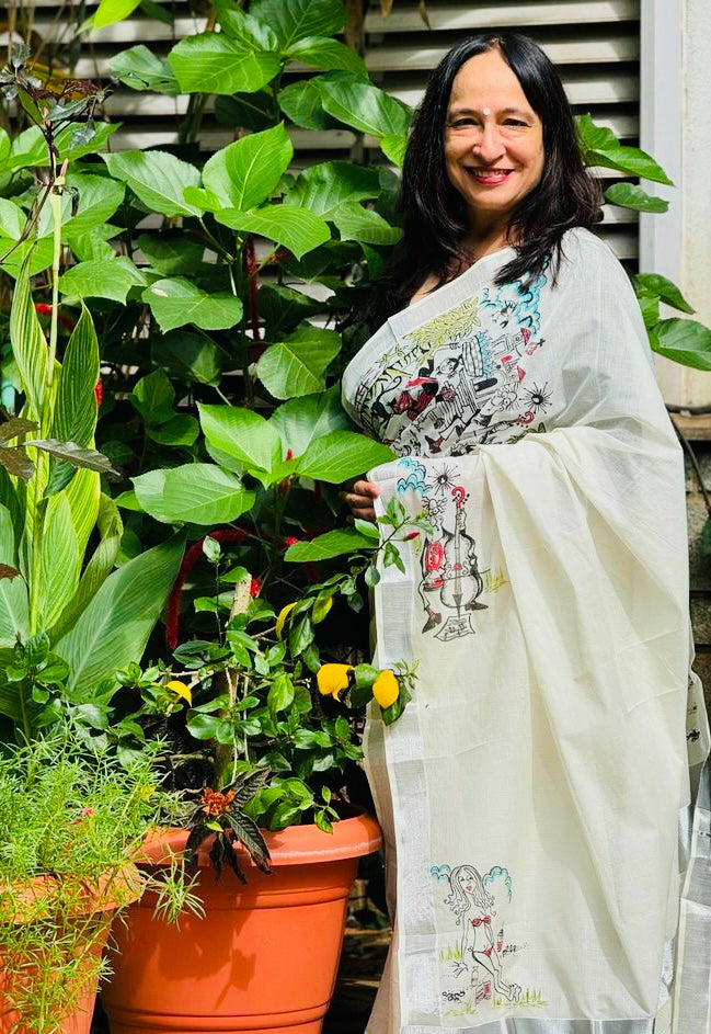 Goa Diaries Designer Saree