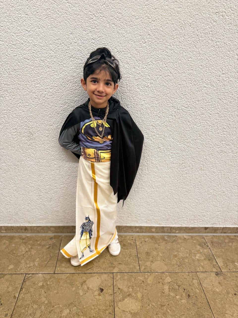 Kids Wear Batman - Handpainted Dhoti