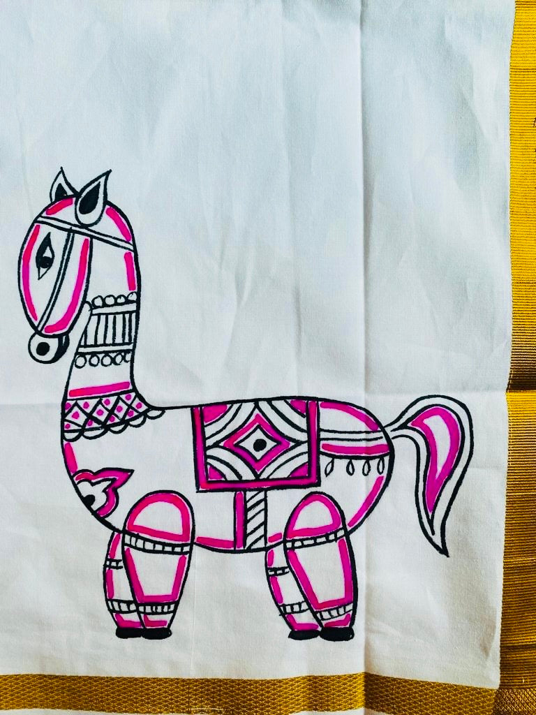 Indian Textile Print 2 - Horse