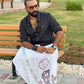 Dialogue Box 1 - Handpainted Dhoti