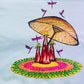 Olakuda - Handpainted Dhoti