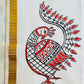 Aanamayilottagam Multi Print 1 - Handpainted Dhoti