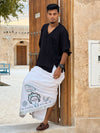 Dialogue Box 16 - Handpainted Dhoti