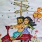 Maangalyam 3 - Handpainted Dhoti