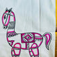 Aanamayilottagam Multi Print 1 - Handpainted Dhoti