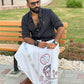 Dialogue Box 1 - Handpainted Dhoti