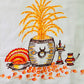 Maangalyam 5 - Handpainted Dhoti