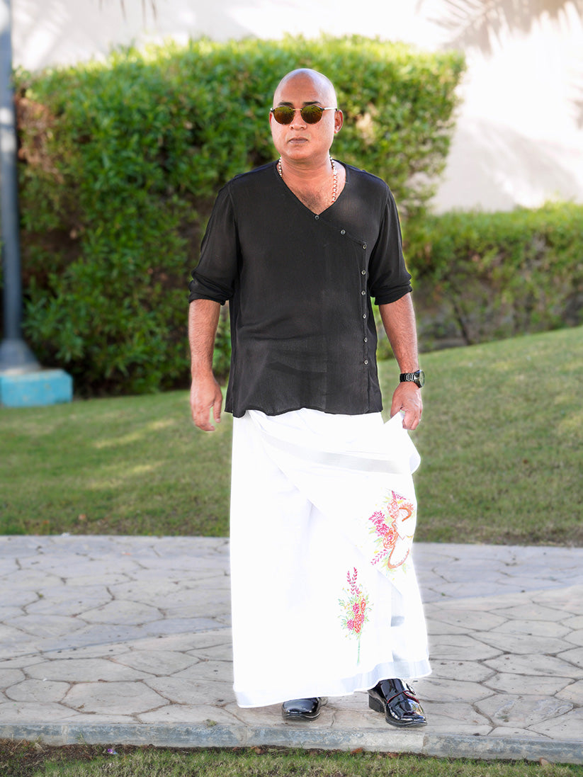 Cowboy - Handpainted Dhoti