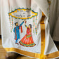 Maangalyam 1 - Handpainted Dhoti