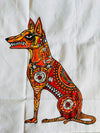 Kaavalkaaran - Handpainted Dhoti