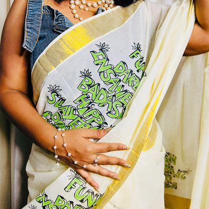 Badass Saree