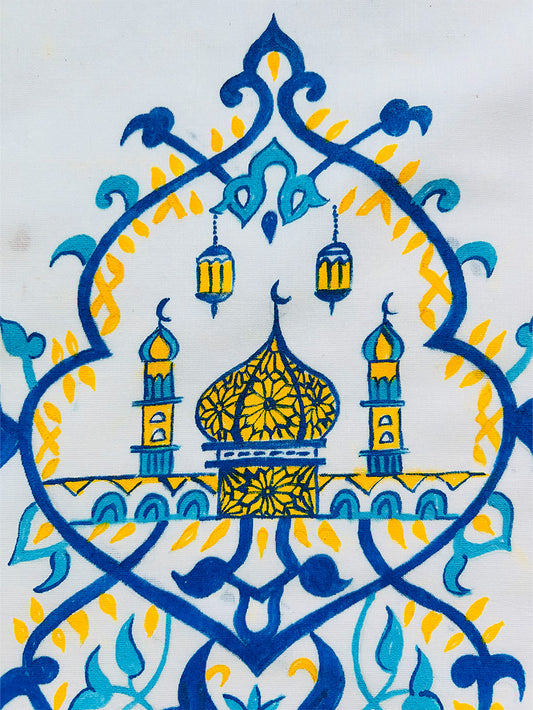 Arabic Art 1 - Handpainted Dhoti