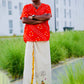 Kutty Kusrudhi - Handpainted Dhoti