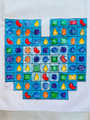 Candy Crush - Handpainted Dhoti