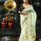 Vintage Gadgets - Handpainted Saree