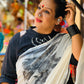 Water Woman - Handpainted Saree