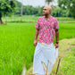Malayali - Handpainted Dhoti