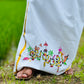 Malayali - Handpainted Dhoti
