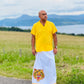 Pulikkali -  Handpainted Dhoti