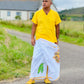 Pulikkali -  Handpainted Dhoti