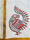 Aanamailottagam 1 - Handpainted Dhoti