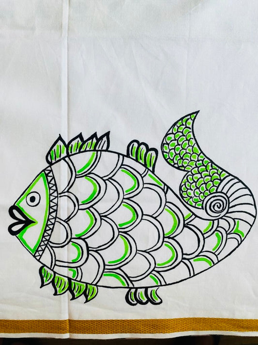 Indian Textile Print 4 - Fish